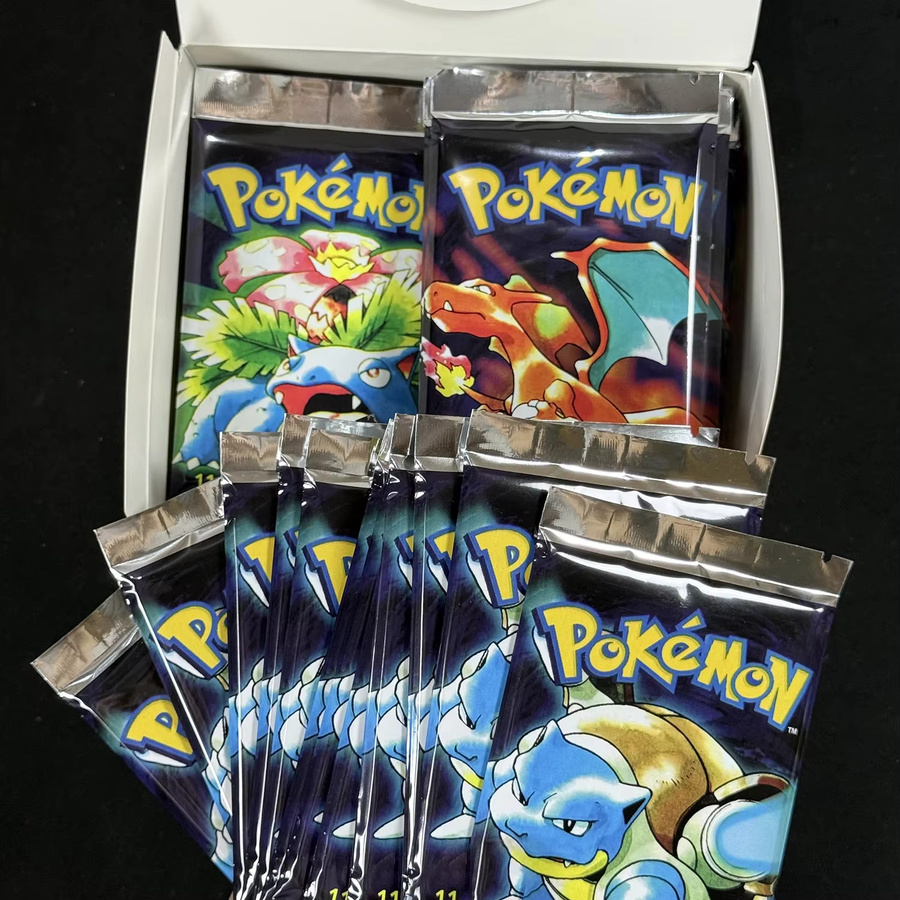 TAKARA TOMY Pokémon Charizard Venusaur Blastoise Trading Card Game Collection Battle Booster, 11-teiliges Set, Nachfüllpack - Bild 5