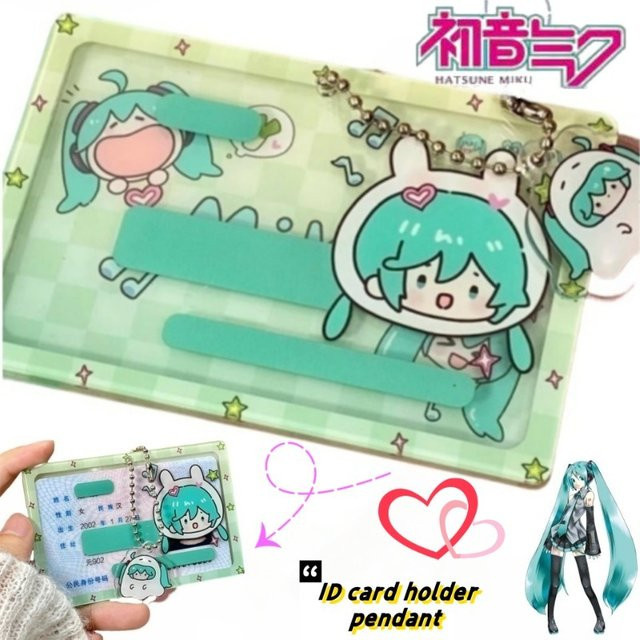 Bandai Hatsune Miku Anime-Peripherieartikel, Cartoon, dekorativer Anhänger aus Acryl - Bild 1