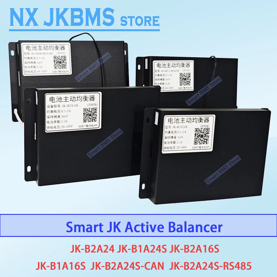JKBMS Active Smart Balancer B2A16S B4A24S mit Bluetooth für Li-Ion, LTO und LFP BMS - Bild 2