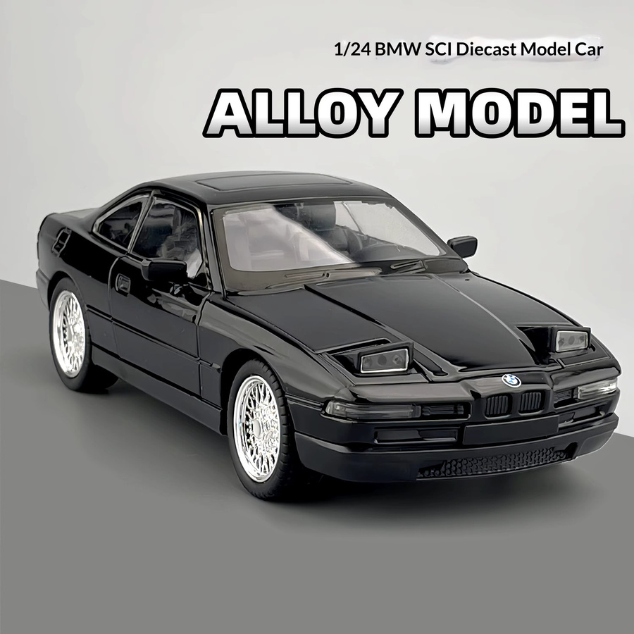 Maisto BMW 850CSi, Automodell, 1:24, Metall, Schwarz - Bild 2