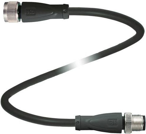 Pepperl+Fuchs 236074 Sensor-Aktor-Steckverbinder konfektioniert, 5-polig, Schwarz, Länge: 1 m - Bild 1