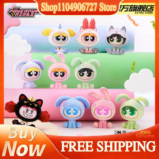 Kayou Die Powerpuff Girls Flauschige Pfoten Puppe, Sammlerfigur, ab 8 Jahren - Bild 1