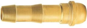 JAS Schlauchtülle aus Messing in Gold, 3/8 Zoll x 6,3 mm - Bild 1