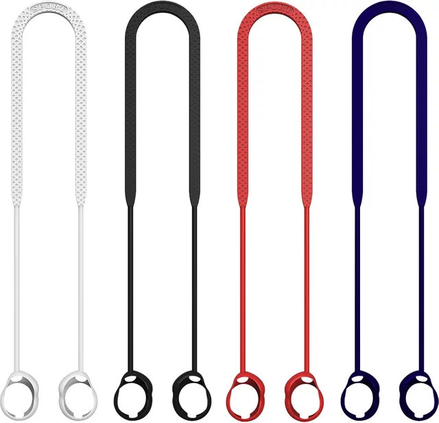 Sony WF-1000XM4 Kopfhörer Lanyard Neck Strap in Schwarz als wasserdichtes Anti-Verlust Zubehör - Bild 1