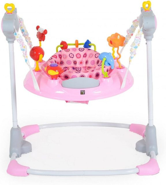 Moni Hopser Vista mit Spielcenter, Musik, Licht, MP3-Anschluss, rosa pink - Bild 1