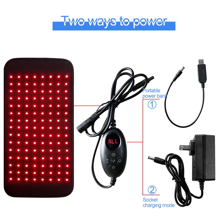Raiuleko LED Rotlicht Infrarot-Therapie-Pad, Unisex - Bild 5