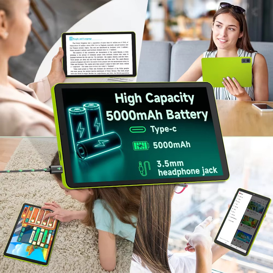 Paitanry Android 15 Tablet mit 8,68 Zoll Display, 8 GB RAM, 64 GB ROM, 4-Kern-Prozessor, Widevine L1 und 5000 mAh Akku - Bild 5