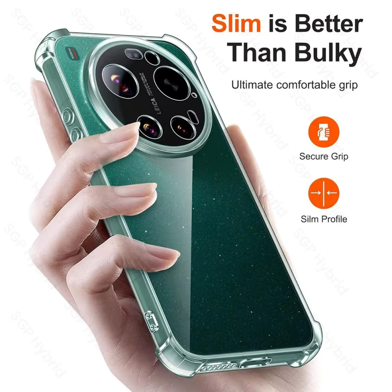 Transparente Kristall TPU Softcover Schutzhülle für Xiaomi 17 Ultra - Bild 2