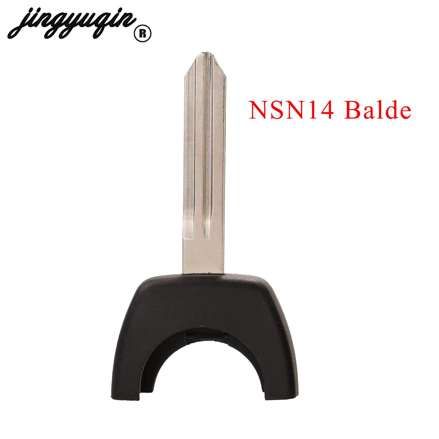 Jingyuqin Smart Car Key Fernbedienung und Schlüsselanhänger für Nissan Almera Primera Micra X-Trail Navara Terrano II Vanette in Schwarz - Bild 2