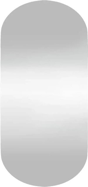 vidaXL Wandspiegel Oval aus Glas in klassischem Design, Breite: 45 cm, Höhe: 100 cm - Bild 1