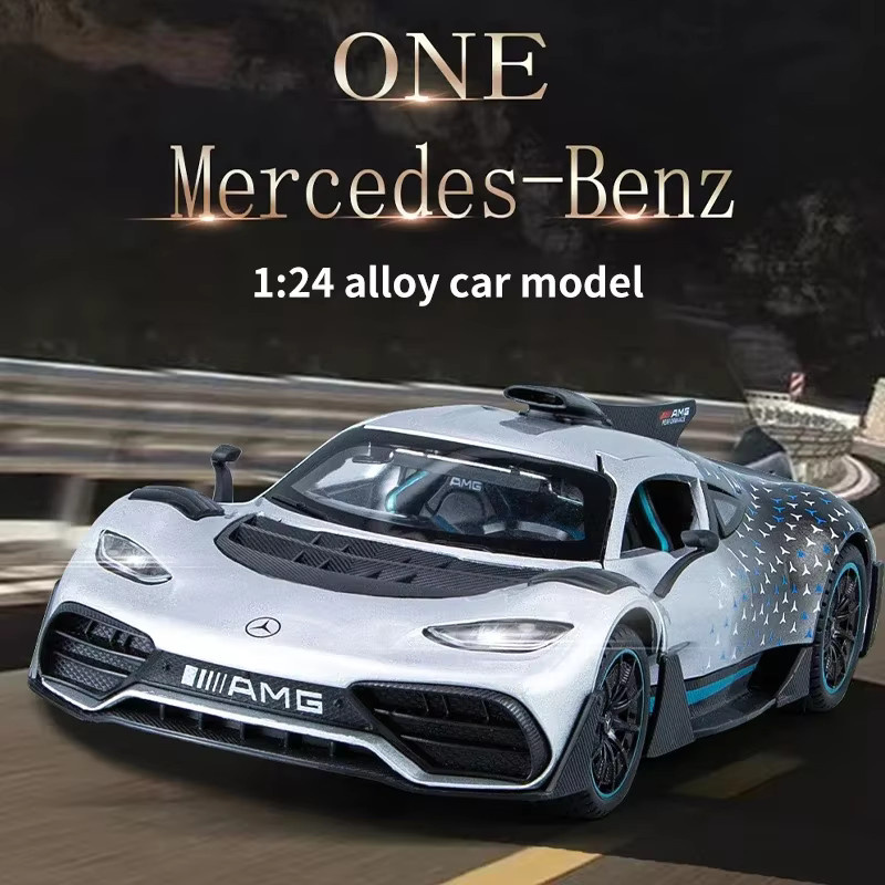 Maisto Mercedes-Benz Modellauto, 1:24, Metall, mit Licht und Sound - Bild 3