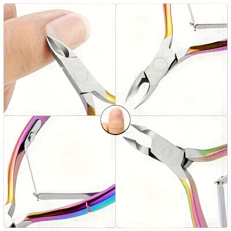 Ouriner Nagelhautzange aus Edelstahl, Silvery, Unisex - Bild 2