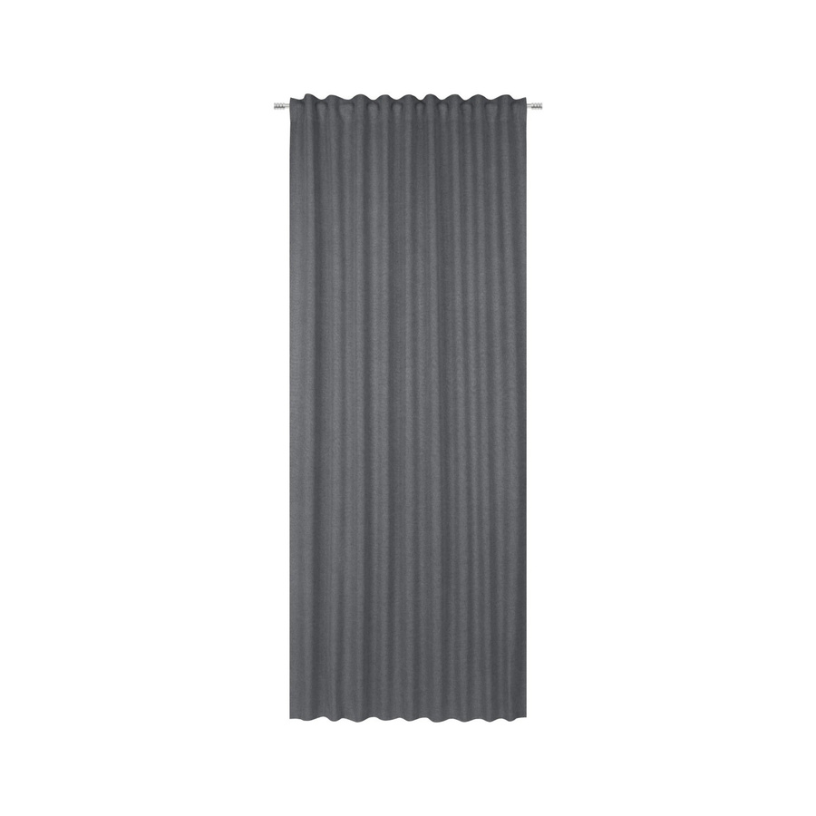 Modern Living Fertigvorhang Ulrich, Anthrazit/Grau, B/H: 135 x 245 cm - Bild 2