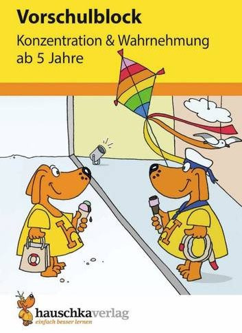 Vorschulblock Konzentration und Wahrnehmung - Bild 1