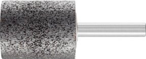 PFERD TOOLS INOX Schleifstift Zylinder für Edelstahl, Farbe: Grau, Durchmesser: 32 mm, Höhe: 40 mm, Schaft-Durchmesser: 8 mm, Typ A24 - Bild 1