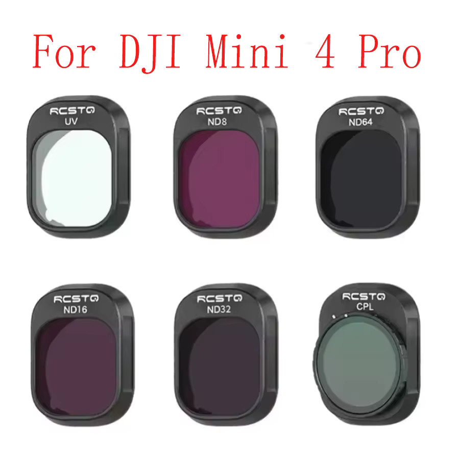 ND-Filter Set für DJI Mini 4 Pro mit UV, CPL, ND8, ND16, ND32 und ND64 Filtern für deine Drohnenkamera - Bild 4