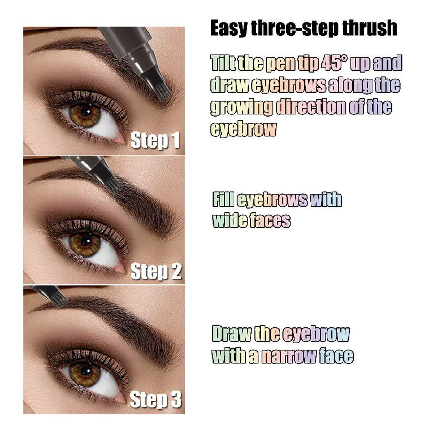 SUAKE Augenbrauenstift, Microblading, Wasserdicht, 5 Farben - Bild 2