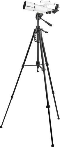 Bresser Optik Classic 70/350 Linsen-Teleskop Azimutal Achromatisch in Weiß mit Vergrößerung von 18 bis 140x - Bild 1