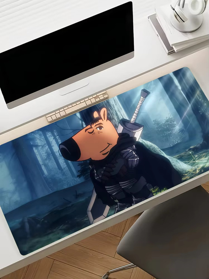 C-Chill Guy XXL Mauspad als rutschfeste Schreibtischunterlage aus Gummi für Gaming und Büro - Bild 7