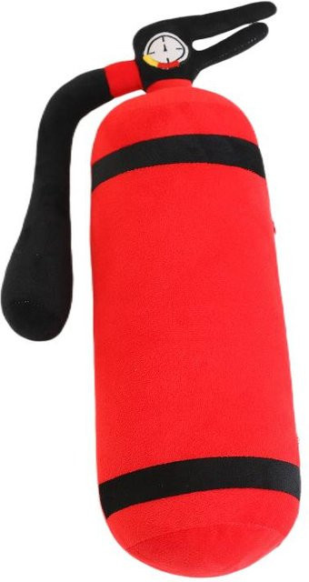 Langes Plüschkissen Rotes Feuer von Yiran Health & Beauty, B/H: 49 x 18 cm - Bild 1