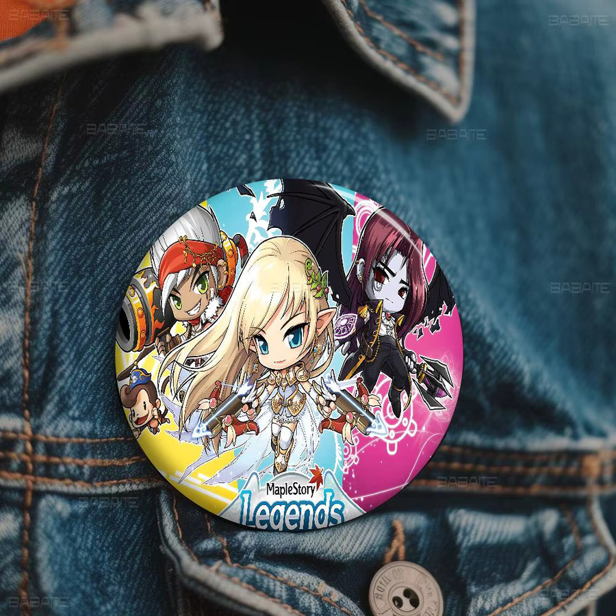 Potdemiel Button Pin, Metall, Unisex - Bild 3