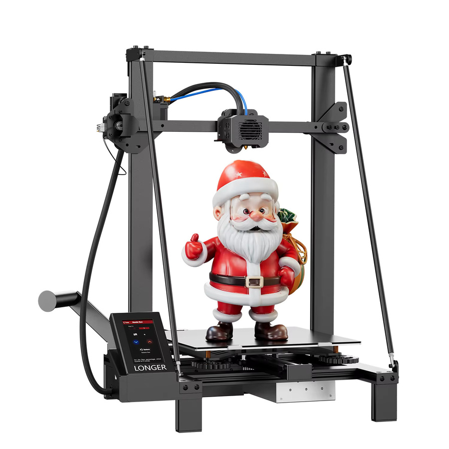 LK5 PRO FDM 3D-Drucker in Schwarz mit großem Bauvolumen, Touchscreen und Unterstützung für PLA und TPU Filament, B/T/H: 30 x 30 x 40 cm - Bild 4