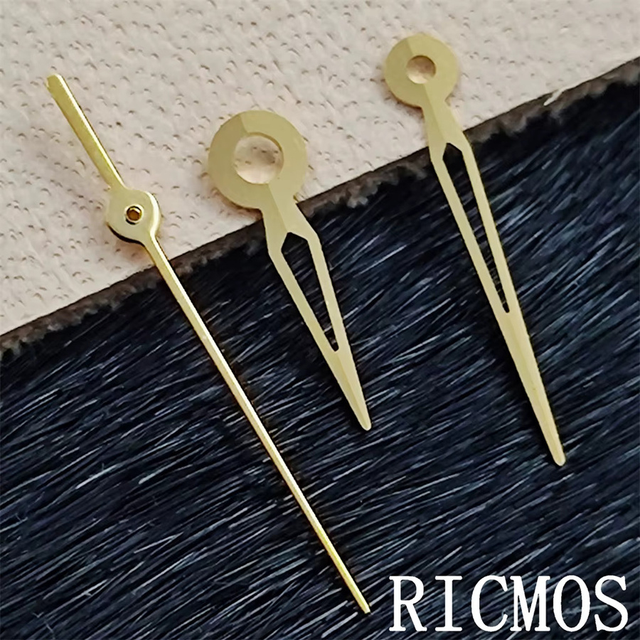 RICMOS Uhrenzeiger, Gold, passend für NH05 NH06 Automatikwerk - Bild 3