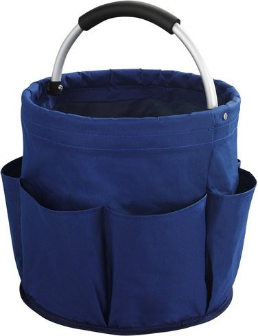WENKO Caddy aus Polyester in Blau und Silberfarben - Bild 1