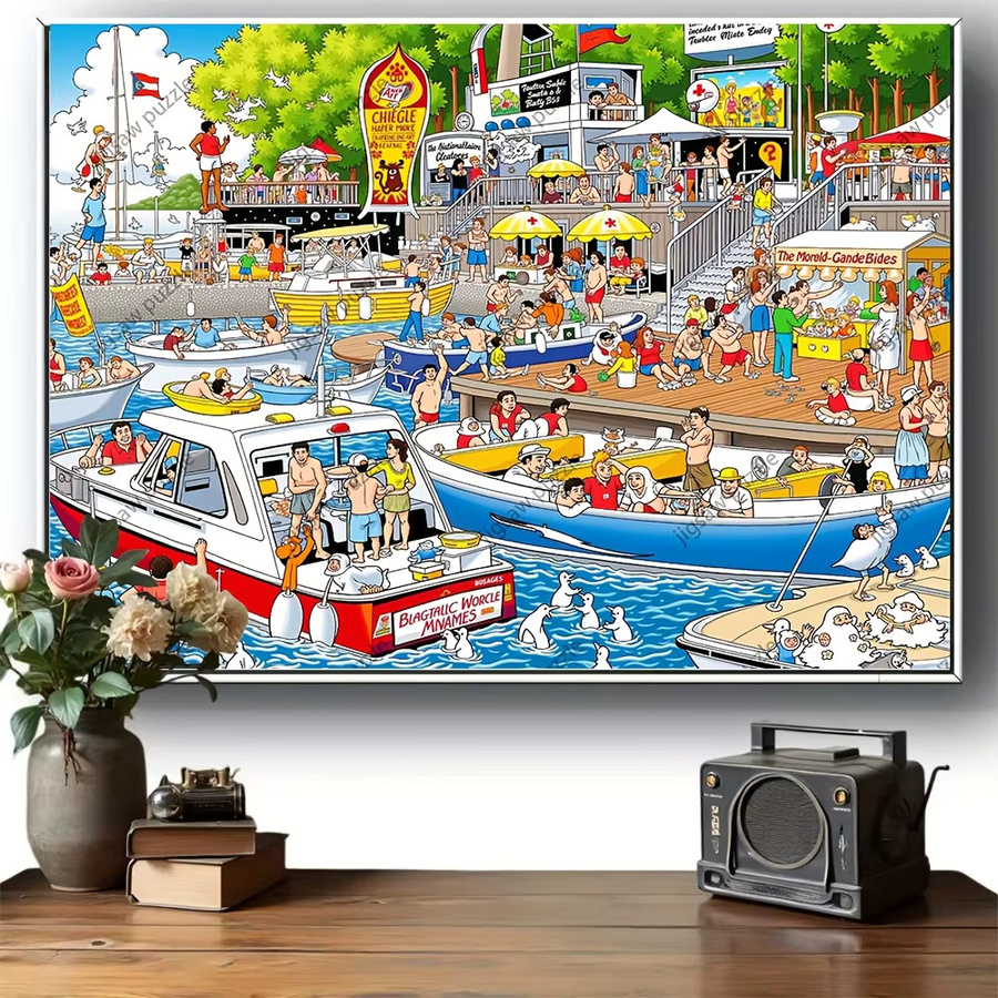 AZNM Puzzle, Bunt / Mehrfarbig, für Erwachsene - Bild 2