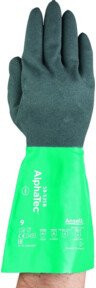 Ansell AlphaTec 58-535B Schutzhandschuh in Grün, Größe 8 - Bild 1