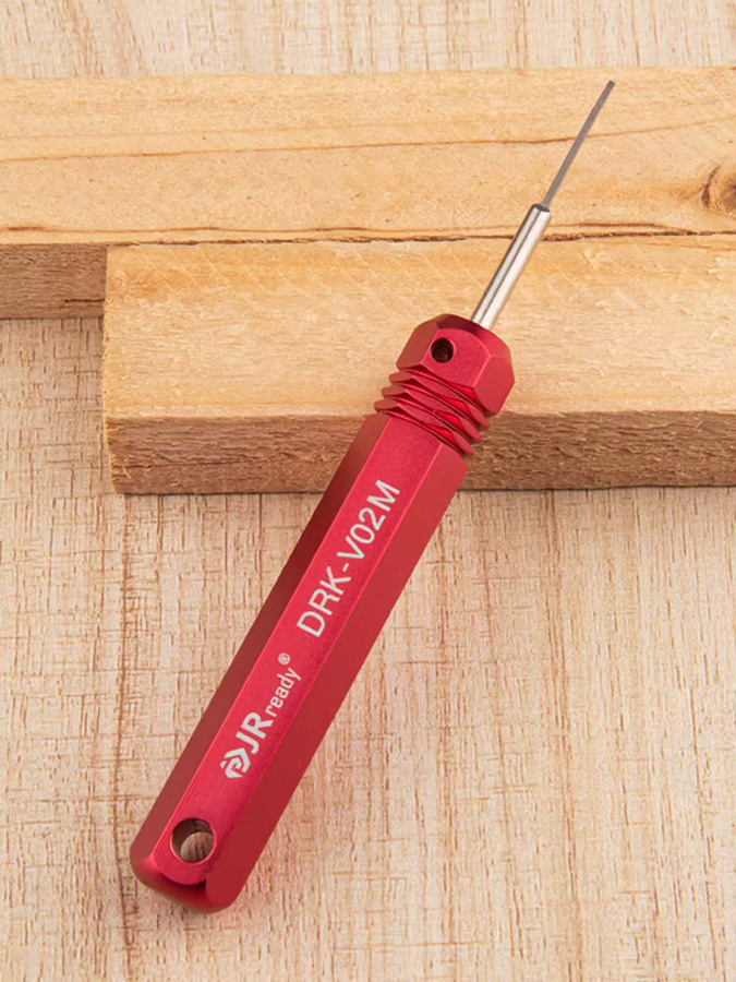 JRready DRK-V02M Stiftentfernungswerkzeug in Rot für Super Seal 1.5, GT150, GT280 und Metri Pack 150/Metri 280 - Bild 3