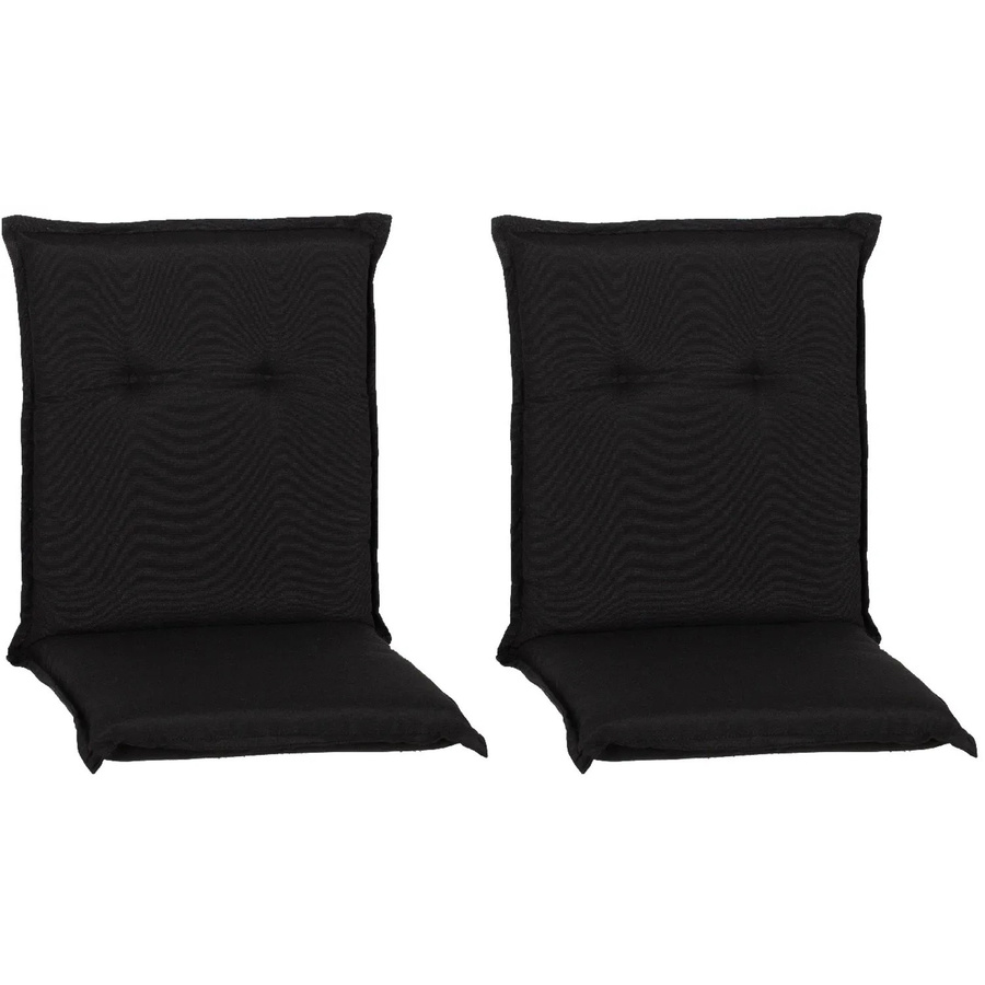 Beo Sitzauflage Turin 2er-Set Anthrazit Grau B/T/H: 98 x 46 x 8 cm - Bild 2