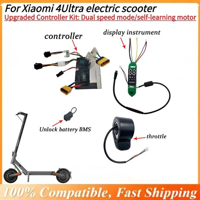 Xiaomi E-Scooter Controller-Kit für 4 Ultra zur Geschwindigkeitsfreischaltung auf 55 km/h mit selbstlernendem Motor-Motherboard als Ersatzteil - Bild 1