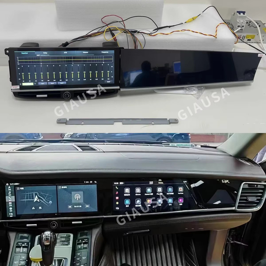 YANFU Android Multimedia-Player für Porsche Panamera 970 (2010-2016) mit Dual-Screen CarPlay, 12,3 Zoll + 10,9 Zoll, Schwarz - Bild 6