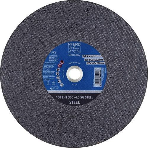 PFERD Trennscheibe EHT 300-4,0 SG STEEL für Stahl und Gusseisen, Farbe: Grau, Durchmesser: 300 mm, Breite: 4,0 mm, Bohrung: 20,0 mm - Bild 1