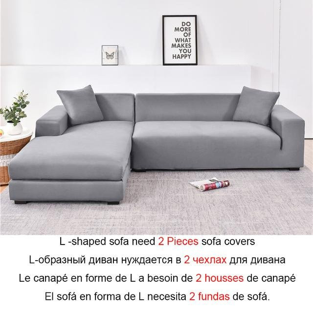 Wasserdichte und atmungsaktive Stretch Sofa Abdeckung von LEVIVEI in Silber, Jacquard-Design für Garten und Wohnzimmer, Größe S - Bild 1