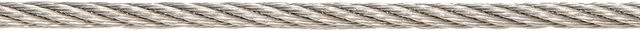 Conacord Drahtseil aus Stahl 6 x 7-FC in Silber, Durchmesser: 4 mm - Bild 1