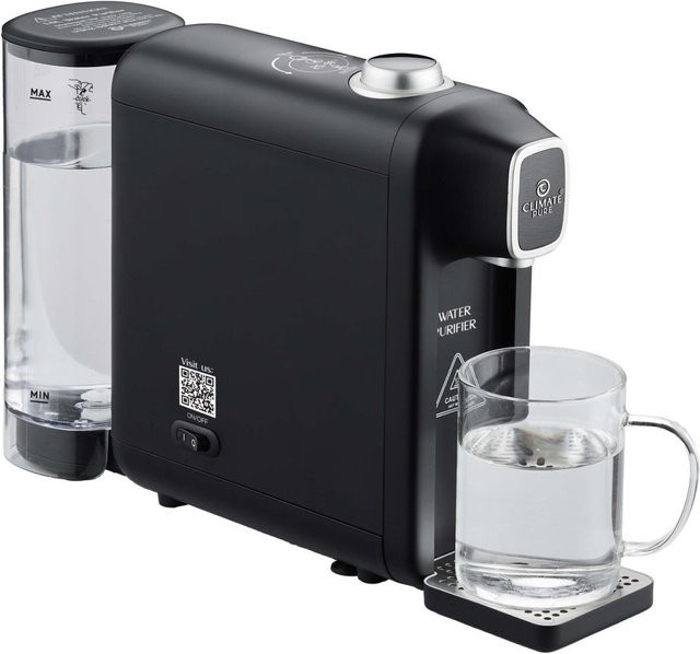 Emberton Wasseraufbereiter Schwarz/Transparent mit 1,0 l Volumen, Breite: 40,5 cm, Höhe: 26,3 cm - Bild 1