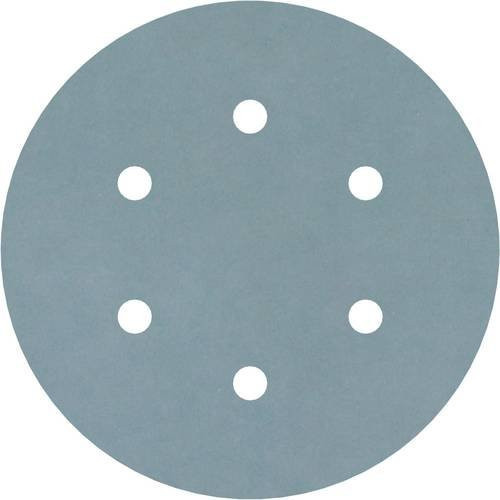 Bosch Exzenterschleifpapier mit Klett und 6 Löchern Körnung 1200 Durchmesser: 150 mm - Bild 1