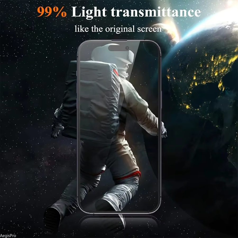 4-in-1 Hartglas Kameraobjektivschutz für iPhone 17 Pro Max 16 Pro 15 Plus 14 13 12 11 transparent und kratzfest - Bild 2