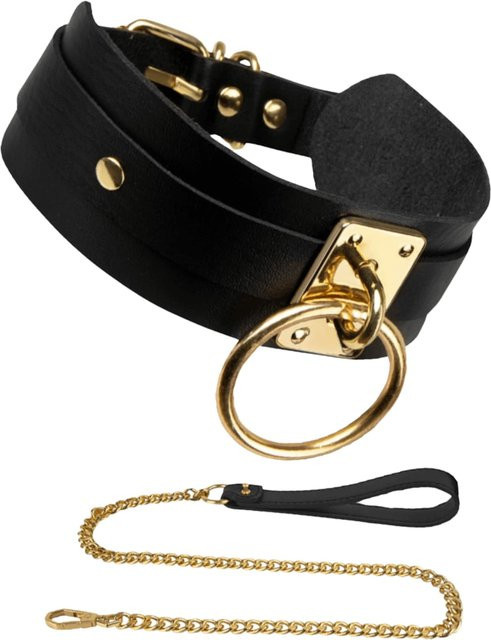 Kinky Diva O-Ring Collar & Leash, Unisex - Bild 1