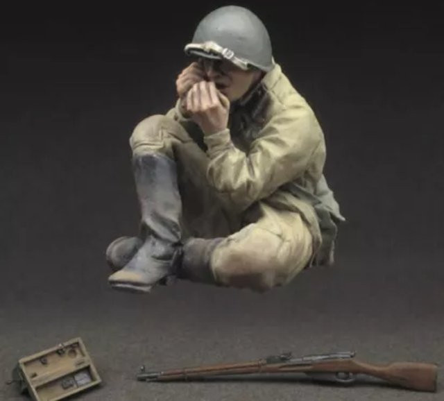 GK Russischer Kommunikationssoldat, Resin-Soldatenmodell, 1/35, Bausatz - Bild 1