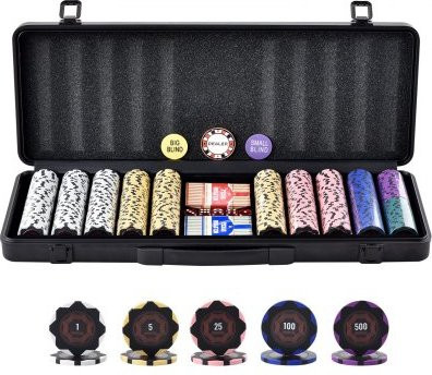VEVOR Poker Chip Set Complete Set - Bild 1