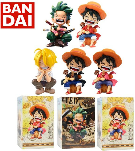 Bandai One Piece Anime Actionfigur Statue, Chibi-Stil, Einzelfigur - Bild 1
