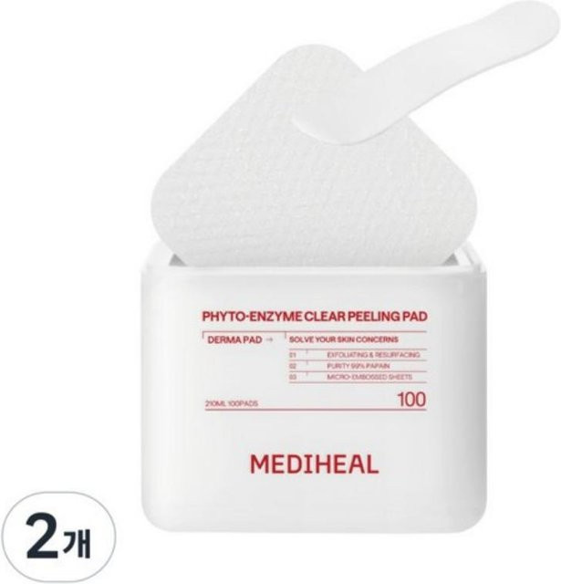 Mediheal Phyto-Enzym Clear Peeling-Pad, 200 Pads, mit Enzymen - Bild 1