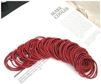 YULIN Haarbänder Scrunchies, rot, Mädchen, Unisex - Bild 1