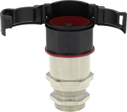Wiska Verschraubung EMBFSCG-12-20-BK Schwarz M20 x 1.5 Gerade 50 Stück - Bild 1