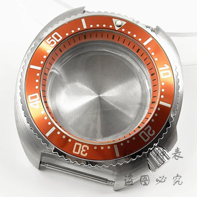LIYAN Uhrengehäuse Edelstahl, 44 mm, silber, Unisex - Bild 1