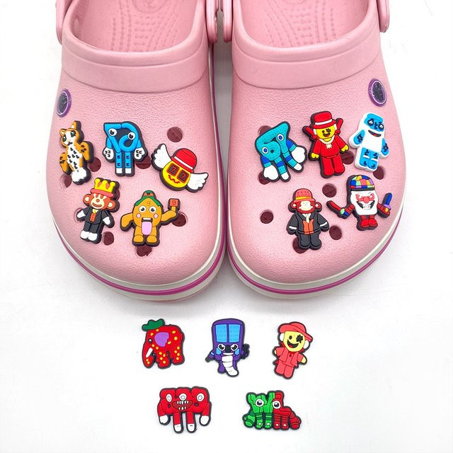 Happye&TiTi Schuh-Charms, PVC, Cartoon, Kinder - Bild 1