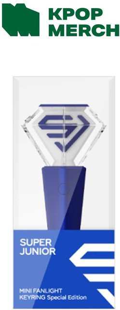 Super Junior Schlüsselanhänger Mini-Fankranz, Sonderedition, blue, Unisex - Bild 1